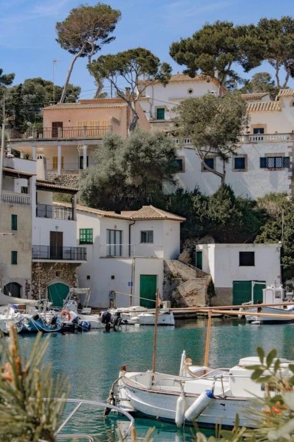 Casas frente al mar en Porto Colom, Mallorca